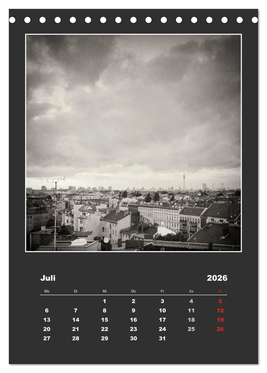 Bild: 9783516479102 | Berlin - Portrait einer Stadt (Tischkalender 2026 DIN A5 hoch),...