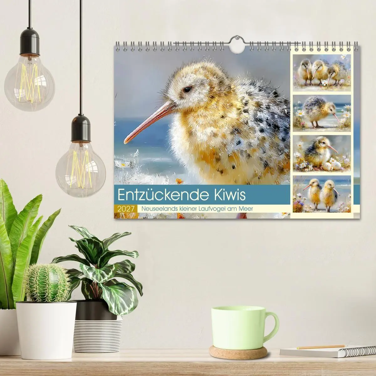 Bild: 9783516789102 | Entzückende Kiwis. Neuseelands kleiner Laufvogel am Meer...