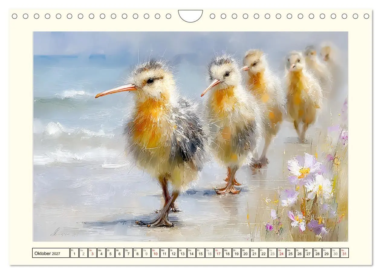 Bild: 9783516789102 | Entzückende Kiwis. Neuseelands kleiner Laufvogel am Meer...