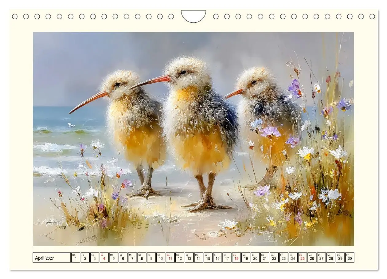 Bild: 9783516789102 | Entzückende Kiwis. Neuseelands kleiner Laufvogel am Meer...