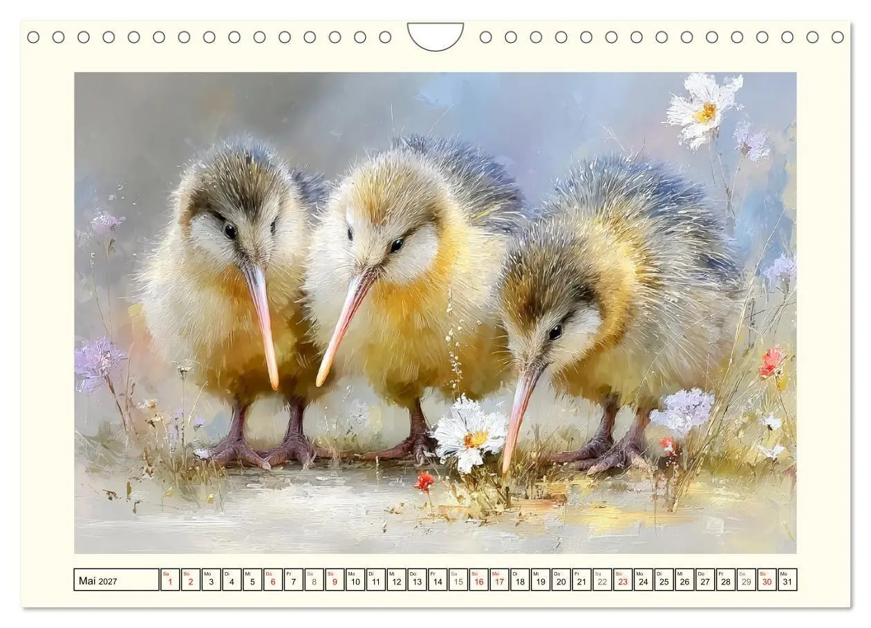 Bild: 9783516789102 | Entzückende Kiwis. Neuseelands kleiner Laufvogel am Meer...