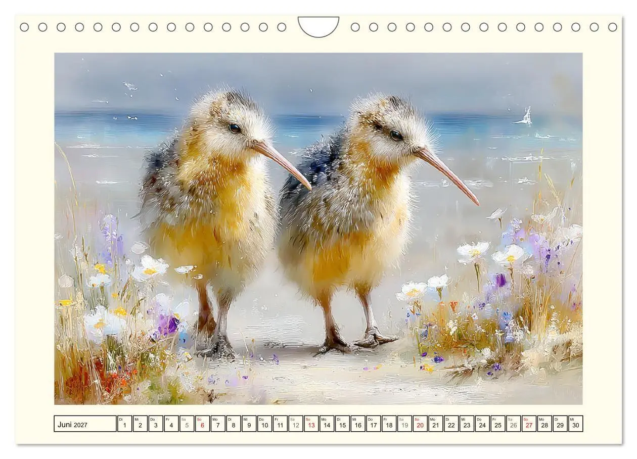 Bild: 9783516789102 | Entzückende Kiwis. Neuseelands kleiner Laufvogel am Meer...
