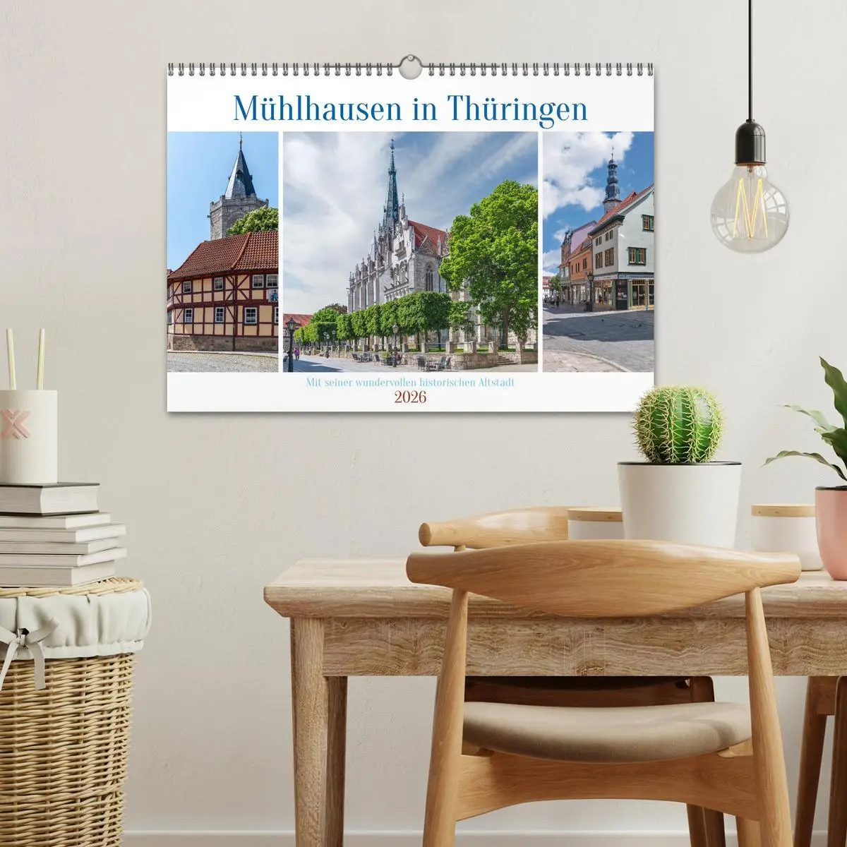 Bild: 9783457519202 | Mühlhausen in Thüringen (Wandkalender 2026 DIN A3 quer), CALVENDO...