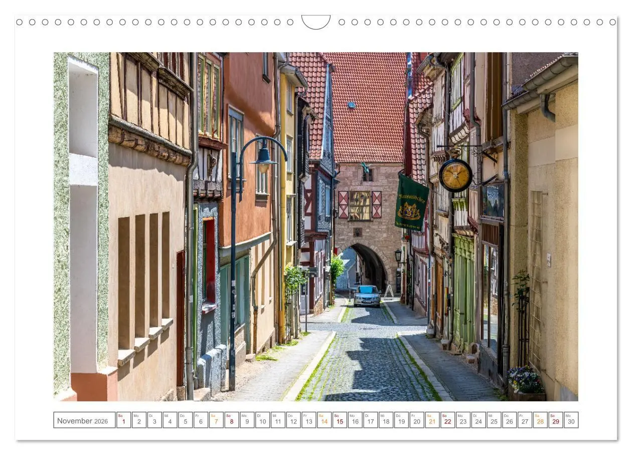 Bild: 9783457519202 | Mühlhausen in Thüringen (Wandkalender 2026 DIN A3 quer), CALVENDO...