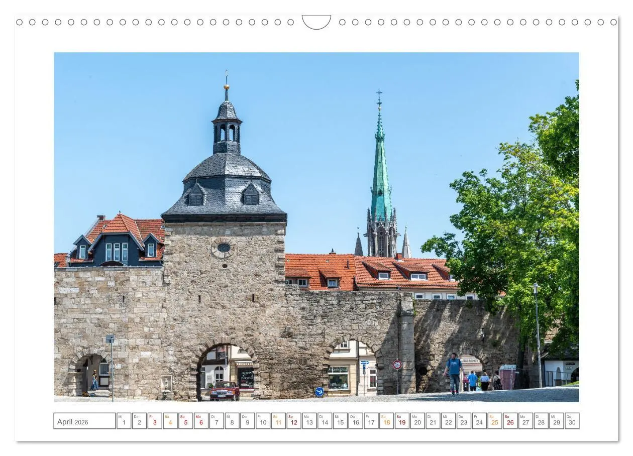 Bild: 9783457519202 | Mühlhausen in Thüringen (Wandkalender 2026 DIN A3 quer), CALVENDO...