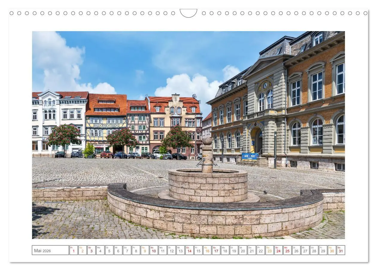 Bild: 9783457519202 | Mühlhausen in Thüringen (Wandkalender 2026 DIN A3 quer), CALVENDO...