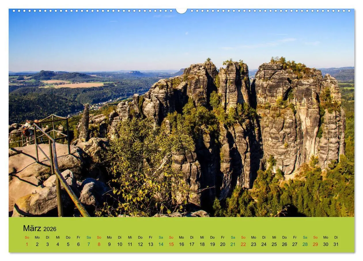 Bild: 9783516089202 | Im Elbsandstein - Sächsisch-böhmische Schweiz (Wandkalender 2026...