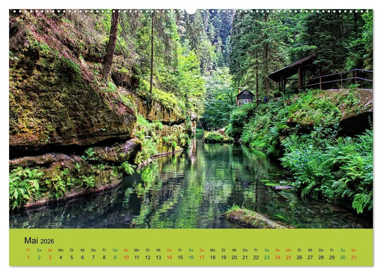 Bild: 9783516089202 | Im Elbsandstein - Sächsisch-böhmische Schweiz (Wandkalender 2026...