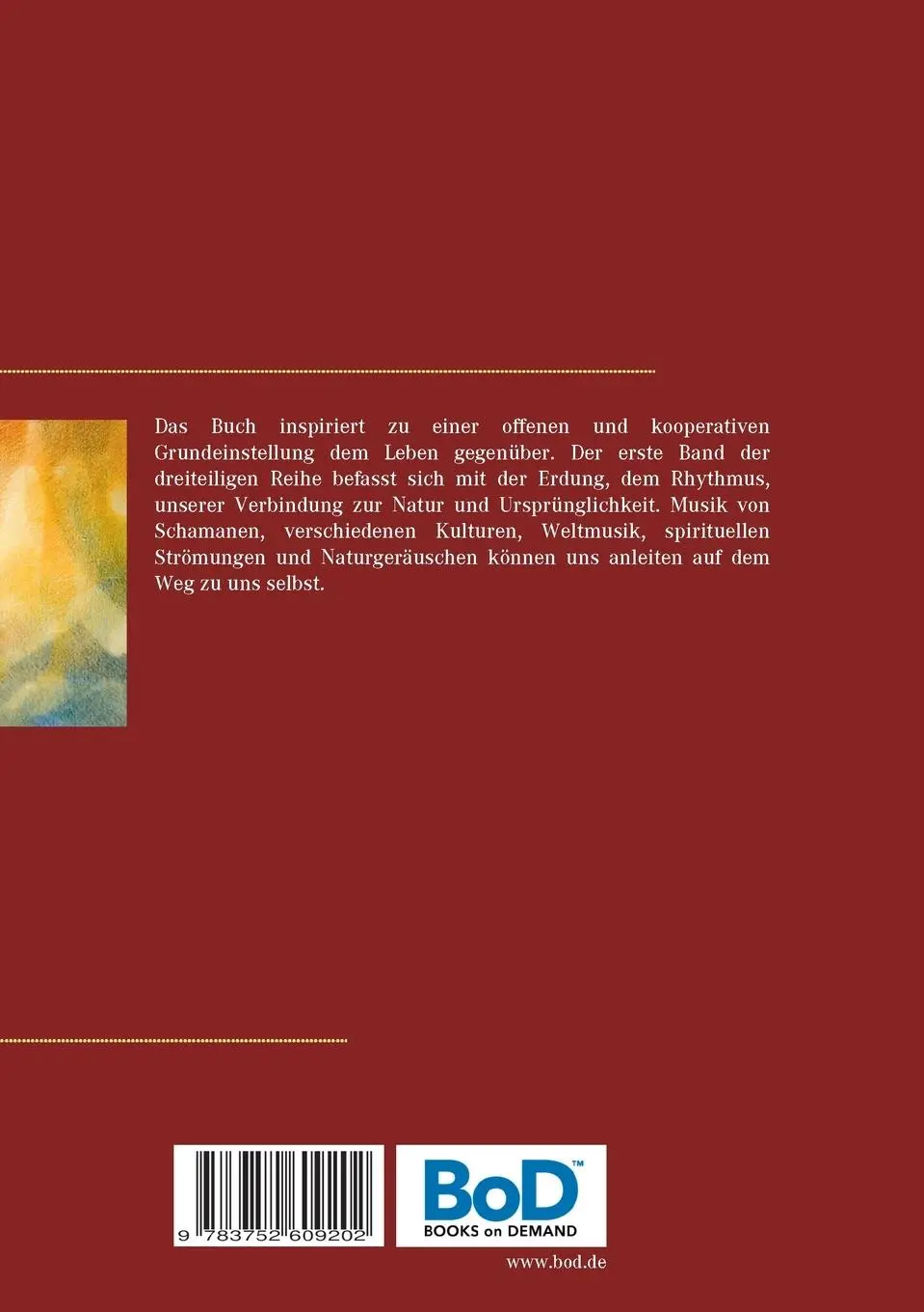 Rückseite: 9783752609202 | Leben wie Musik | Band 1: Rhythmus - Körper - Erde | Salvesen | Buch
