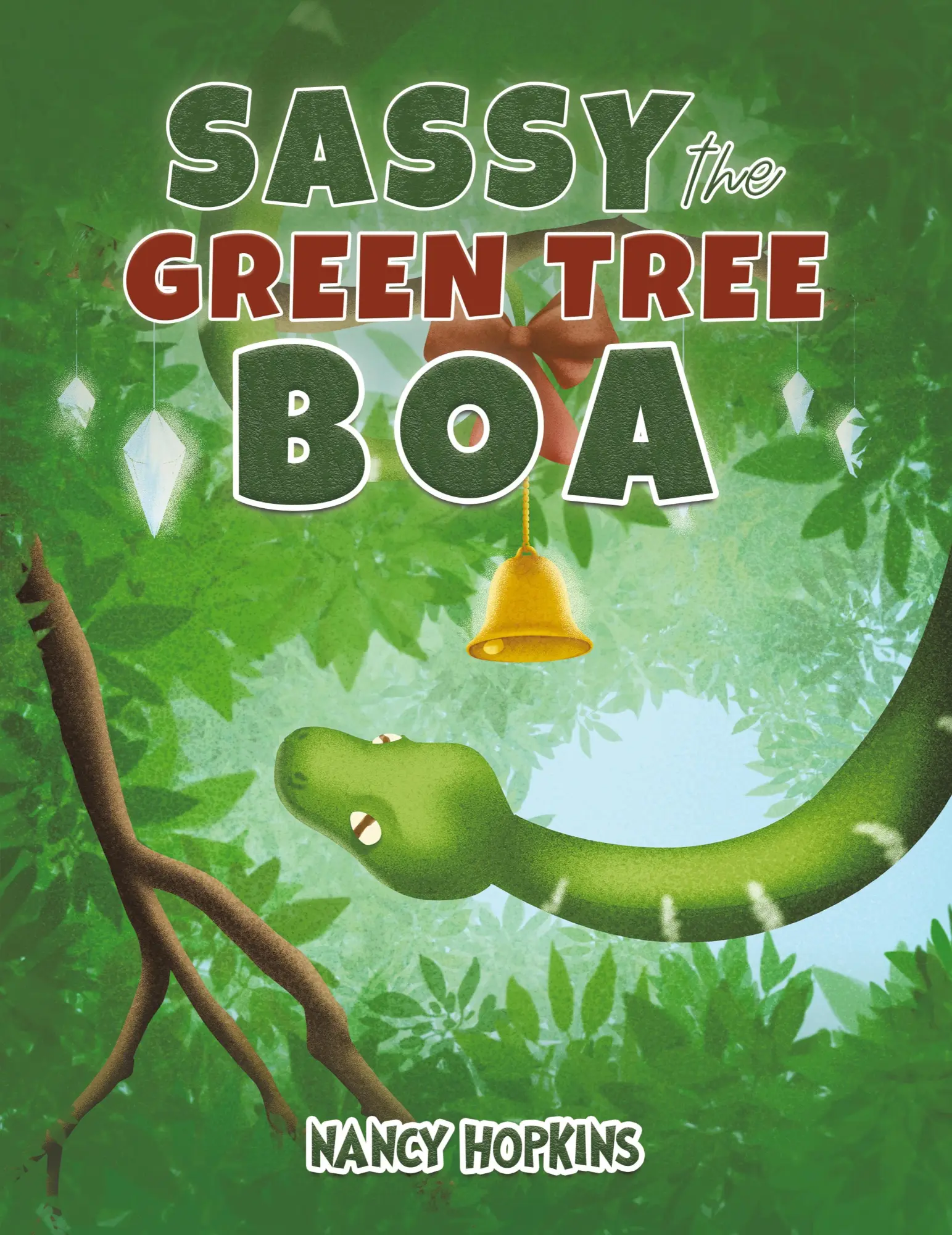 Cover: 9798891559202 | Sassy the Green Tree Boa | Nancy Hopkins | Taschenbuch | Englisch