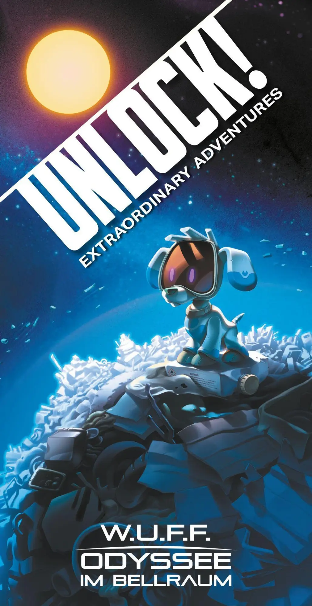 Cover: 3558380119302 | Unlock! W.U.F.F.: Odyssee im Bellraum | Renaud Chaillat | Spiel | 2024
