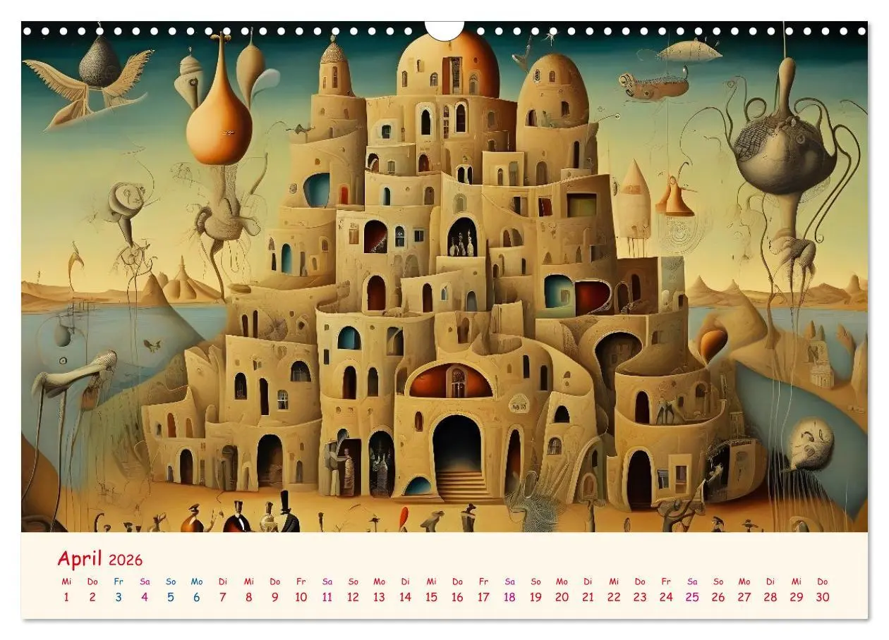 Bild: 9783457299302 | Absurdes Theater - In surrealen Traumwelten versinken (Wandkalender...