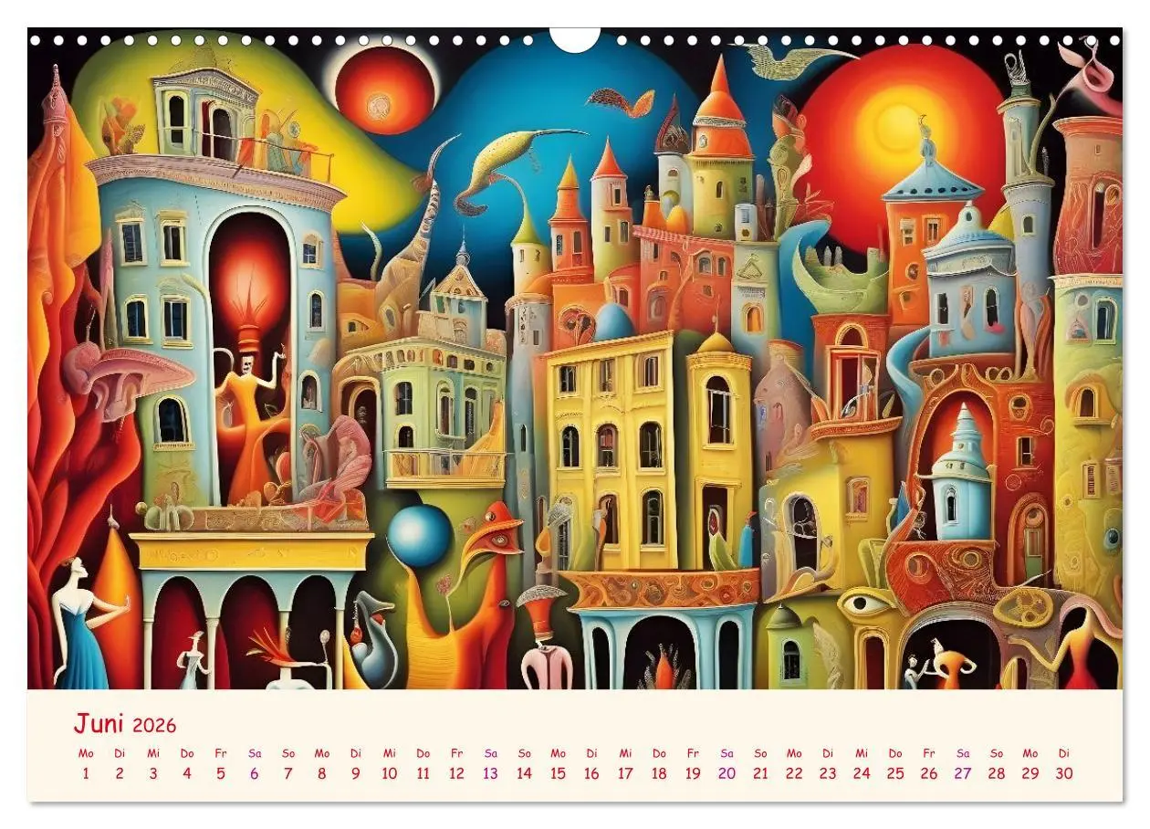 Bild: 9783457299302 | Absurdes Theater - In surrealen Traumwelten versinken (Wandkalender...