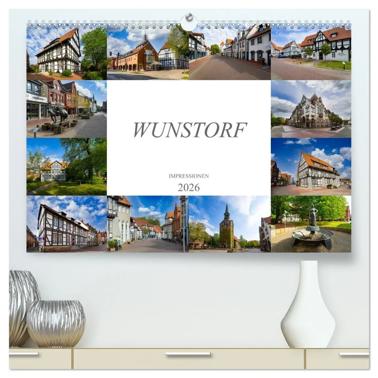 Cover: 9783457439302 | Wunstorf Impressionen (hochwertiger Premium Wandkalender 2026 DIN...