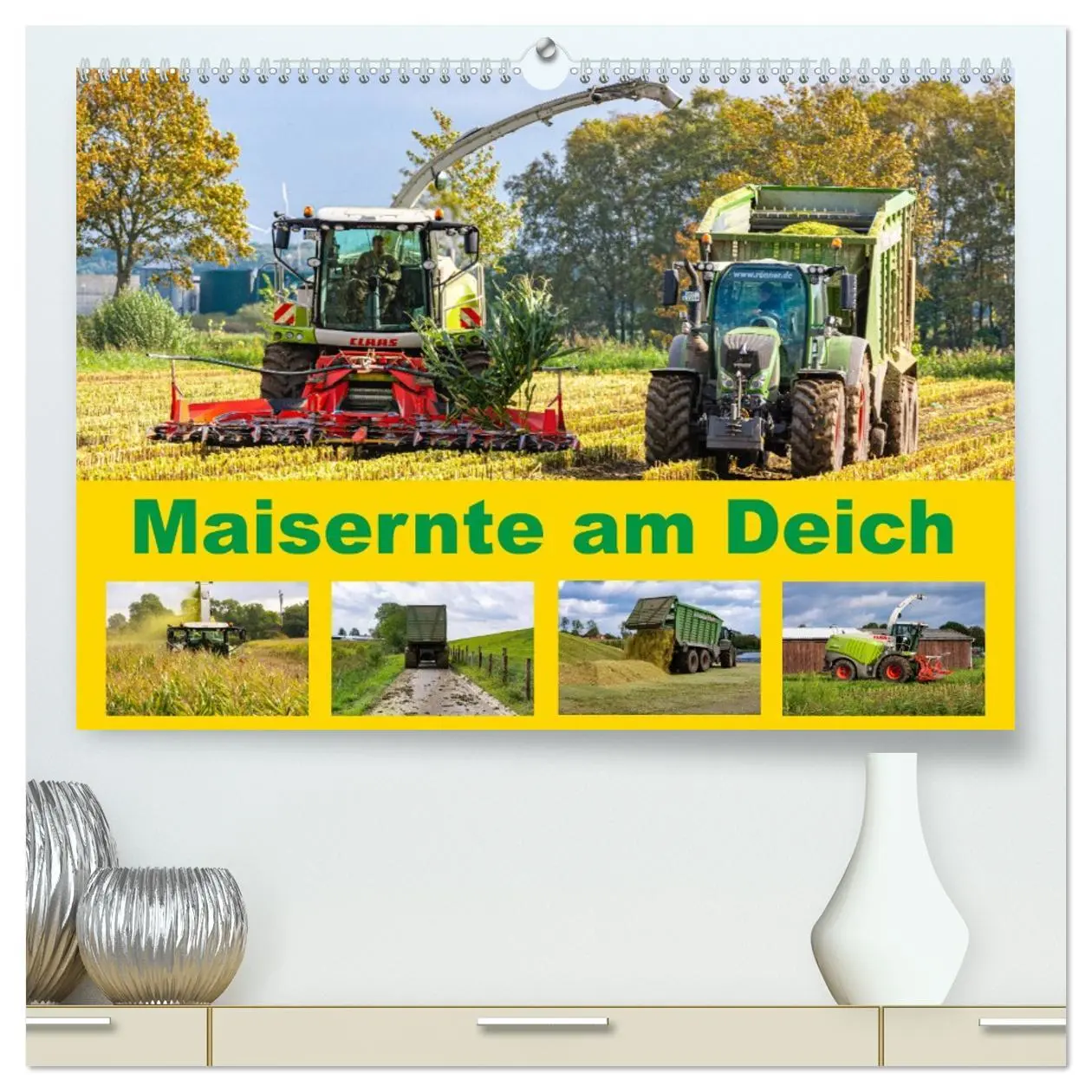 Cover: 9783457679302 | Maisernte am Deich (hochwertiger Premium Wandkalender 2026 DIN A2...