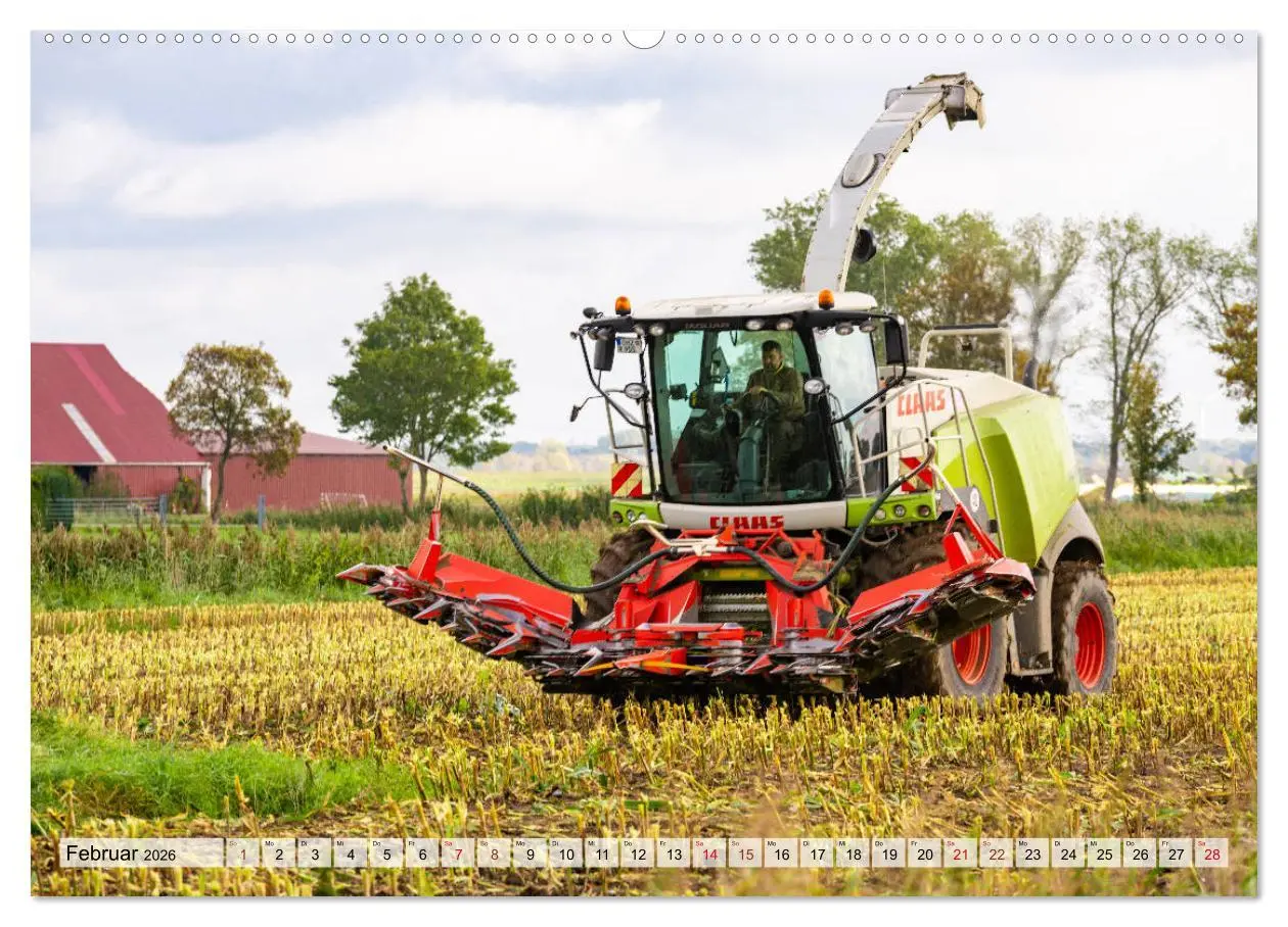 Bild: 9783457679302 | Maisernte am Deich (hochwertiger Premium Wandkalender 2026 DIN A2...