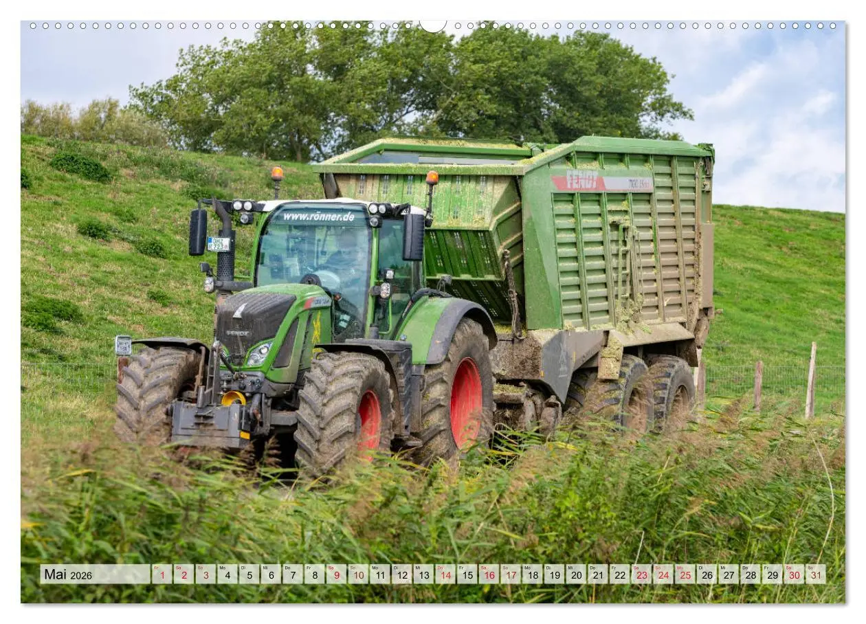 Bild: 9783457679302 | Maisernte am Deich (hochwertiger Premium Wandkalender 2026 DIN A2...