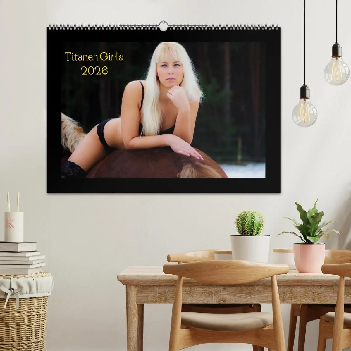 Bild: 9783516079302 | Titanen Girls 2026 - erotische Frauen und starke Pferde...