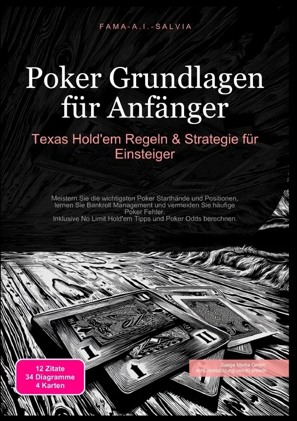 Cover: 9783565039302 | Poker Grundlagen für Anfänger: Texas Hold'em Regeln &amp; Strategie für...