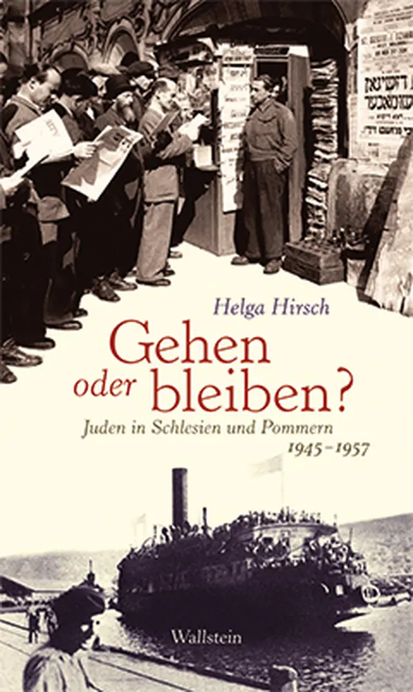 Cover: 9783835309302 | Gehen oder bleiben? | Juden in Pommern und Niederschlesien 1945-1957