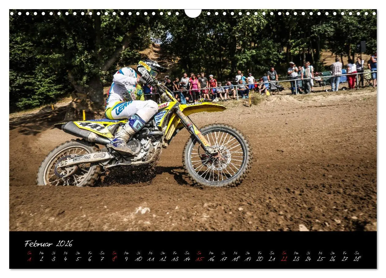 Bild: 9783457809402 | Motocross Racing 2026 (Wandkalender 2026 DIN A3 quer), CALVENDO...