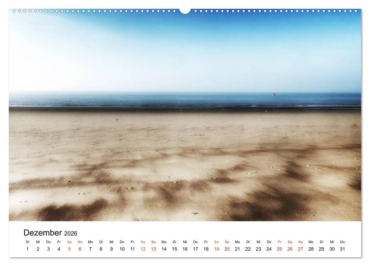 Bild: 9783457979402 | Wieder an der Nordsee (Wandkalender 2026 DIN A2 quer), CALVENDO...