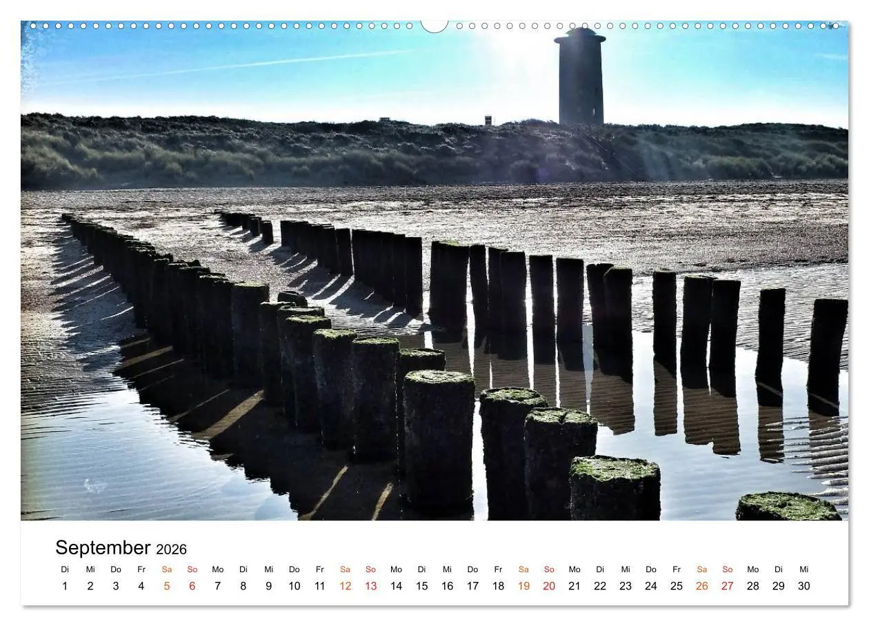 Bild: 9783457979402 | Wieder an der Nordsee (Wandkalender 2026 DIN A2 quer), CALVENDO...