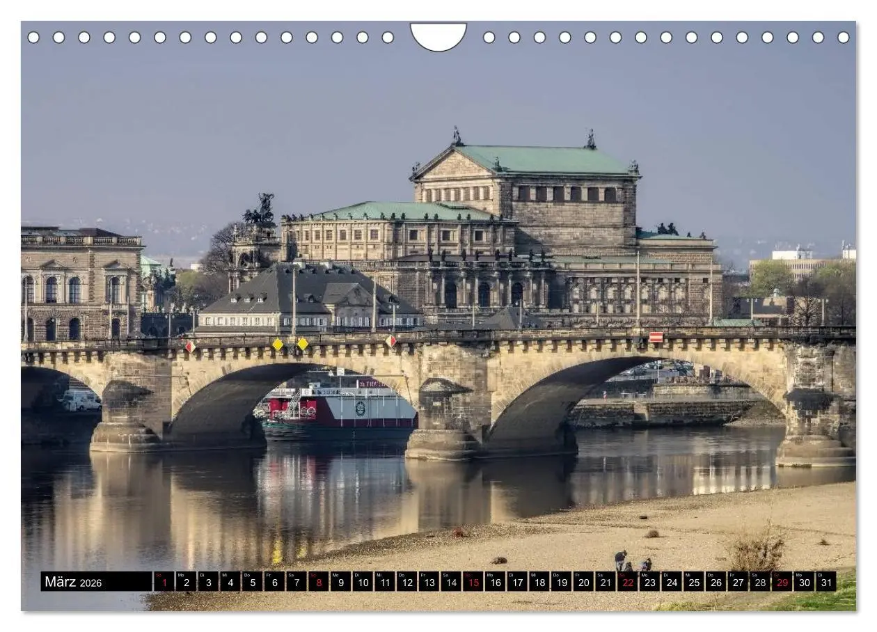 Bild: 9783516069402 | Dresden - Wunderschönes Elbflorenz (Wandkalender 2026 DIN A4 quer),...