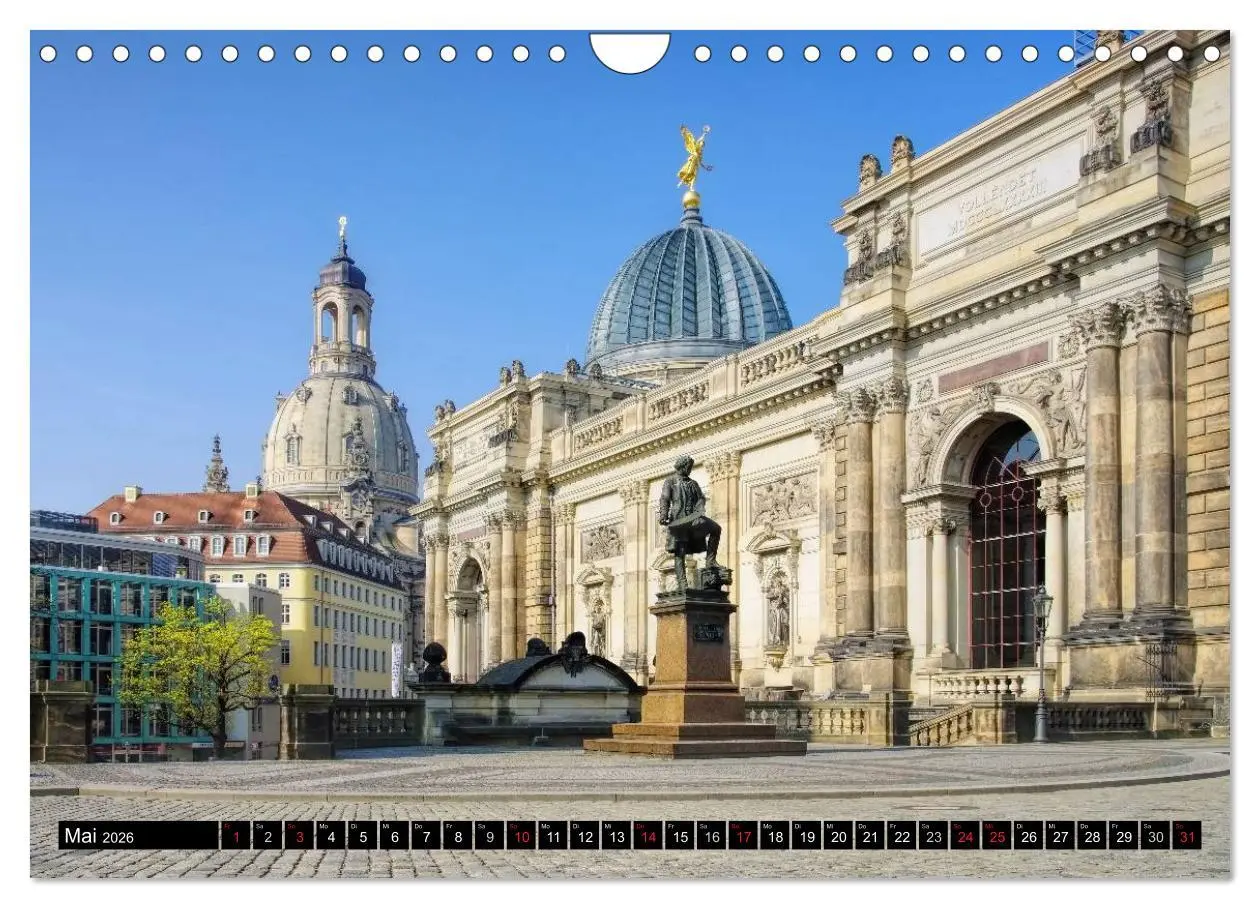Bild: 9783516069402 | Dresden - Wunderschönes Elbflorenz (Wandkalender 2026 DIN A4 quer),...