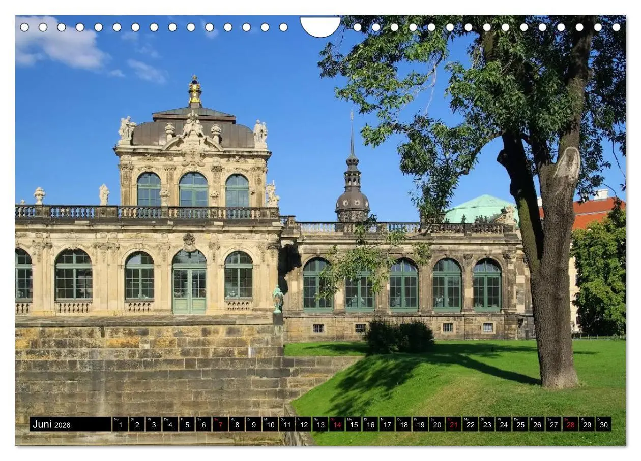 Bild: 9783516069402 | Dresden - Wunderschönes Elbflorenz (Wandkalender 2026 DIN A4 quer),...