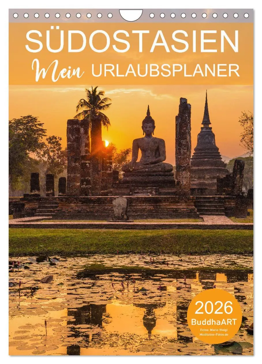 Cover: 9783516379402 | SÜDOSTASIEN - Mein URLAUBSPLANER (Wandkalender 2026 DIN A4 hoch),...