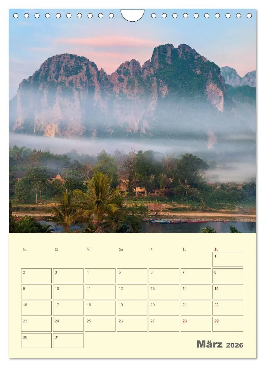 Bild: 9783516379402 | SÜDOSTASIEN - Mein URLAUBSPLANER (Wandkalender 2026 DIN A4 hoch),...