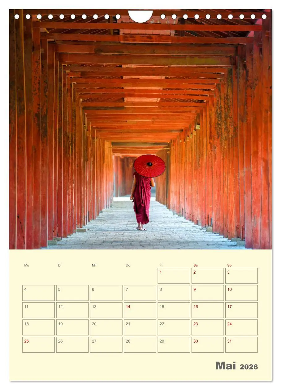 Bild: 9783516379402 | SÜDOSTASIEN - Mein URLAUBSPLANER (Wandkalender 2026 DIN A4 hoch),...
