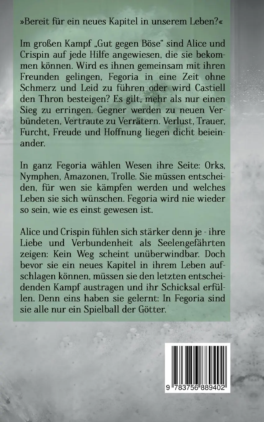 Rückseite: 9783756889402 | Fegoria | Eine Krone aus Knochen | Annika Kastner | Taschenbuch | 2022