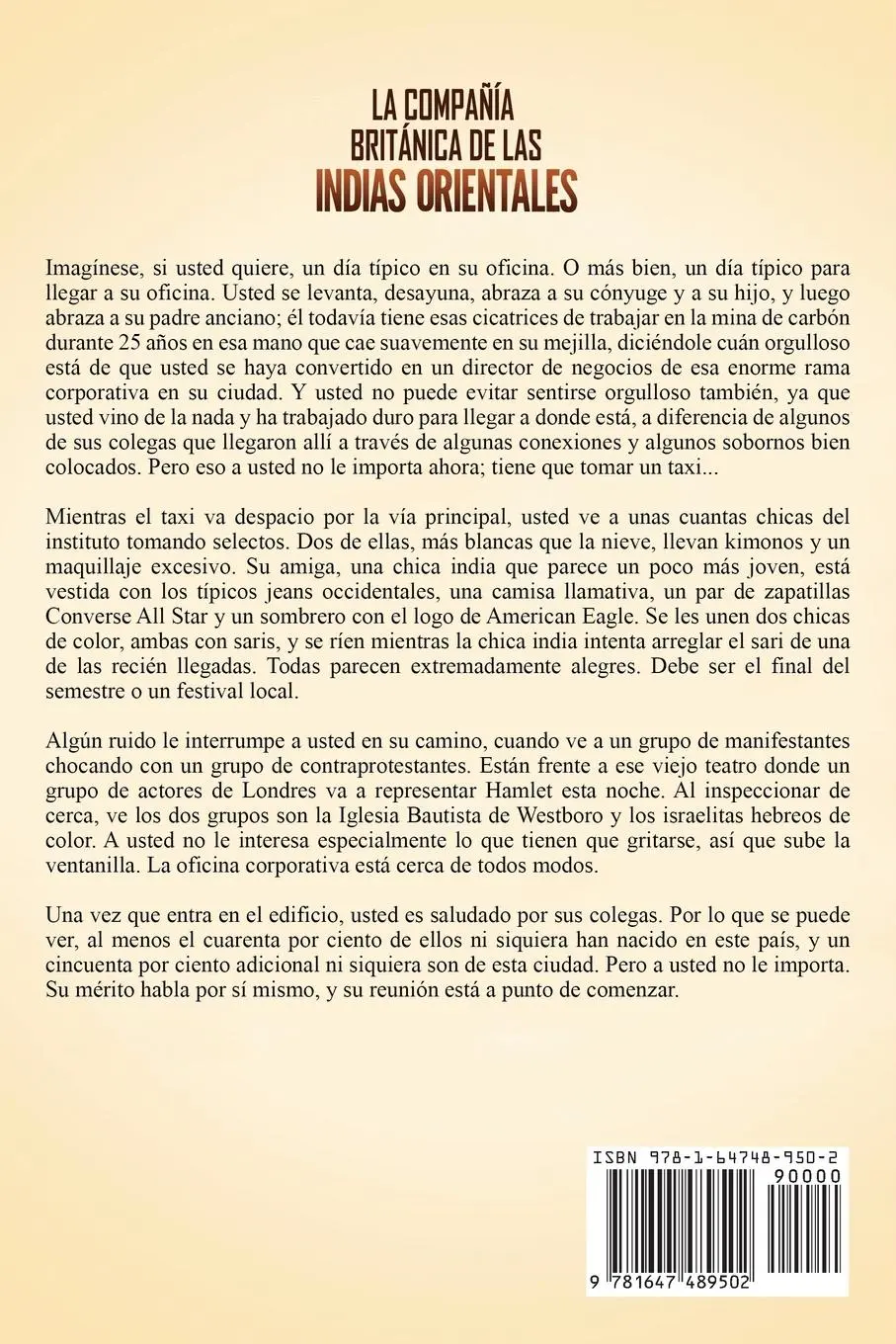 Rückseite: 9781647489502 | La Compañía Británica de las Indias Orientales | Captivating History