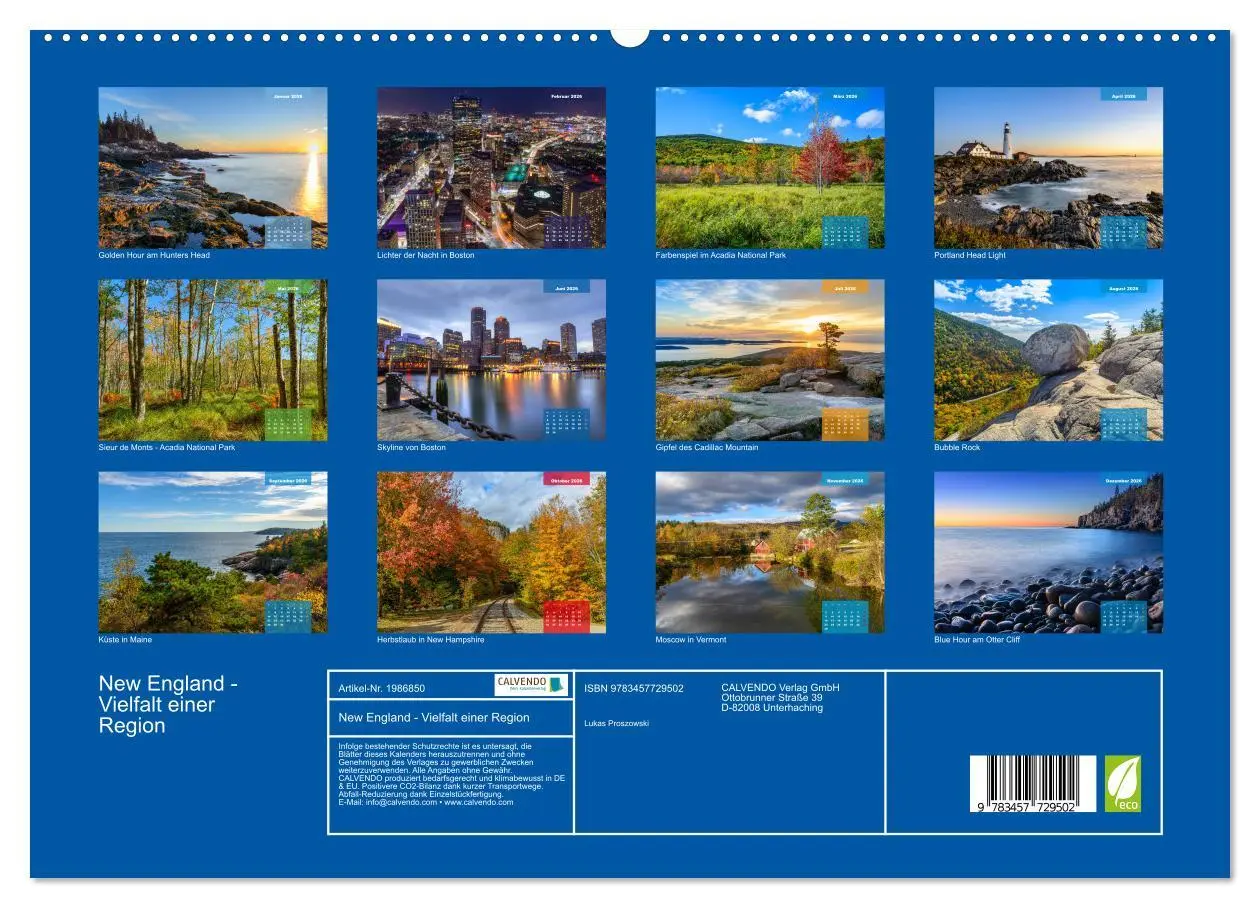 Bild: 9783457729502 | New England - Vielfalt einer Region (hochwertiger Premium...