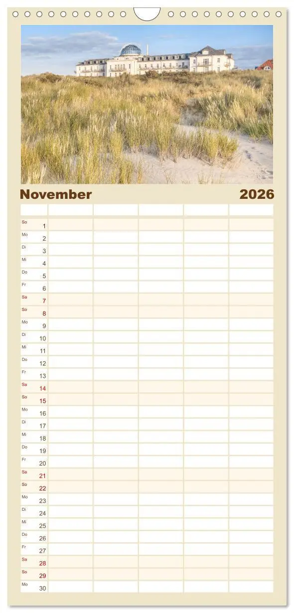 Bild: 9783516509502 | Familienplaner 2026 - Moin Juist mit 5 Spalten (Wandkalender, 21 x...