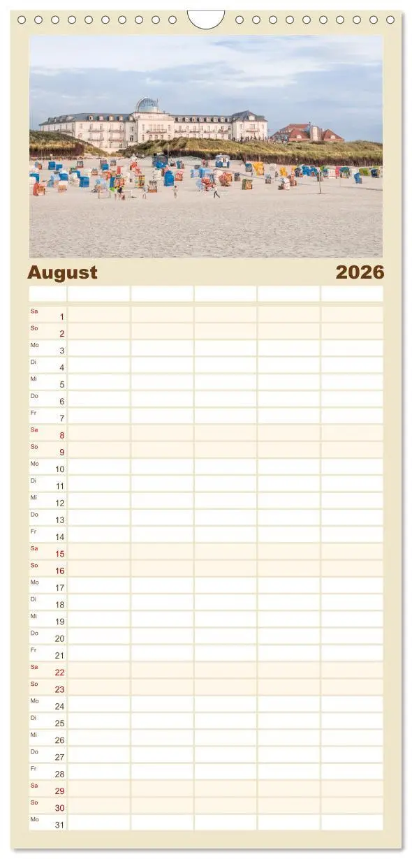 Bild: 9783516509502 | Familienplaner 2026 - Moin Juist mit 5 Spalten (Wandkalender, 21 x...