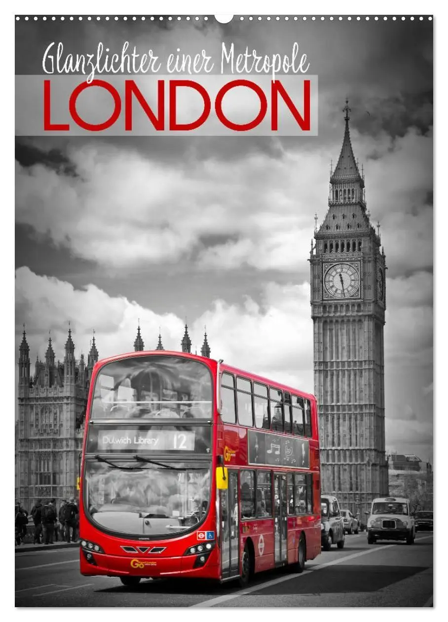 Cover: 9783594109502 | Glanzlichter einer Metropole LONDON (Wandkalender 2027 DIN A2...