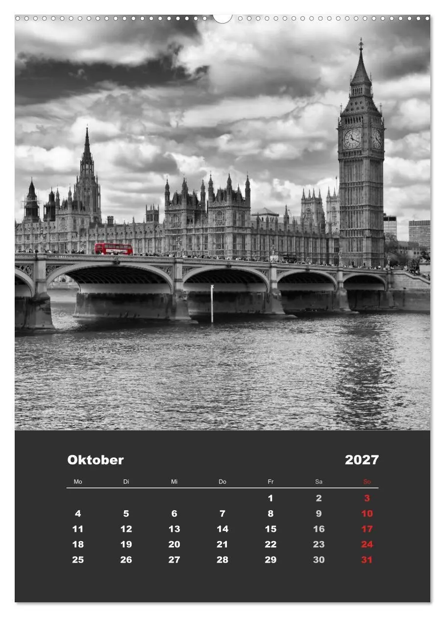 Bild: 9783594109502 | Glanzlichter einer Metropole LONDON (Wandkalender 2027 DIN A2...
