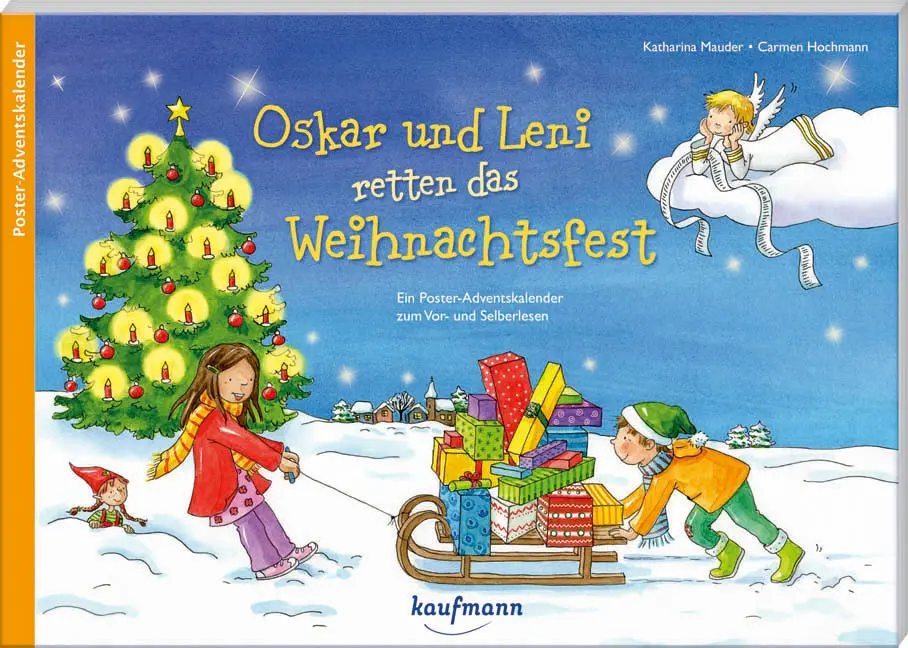 Cover: 9783780609502 | Oskar und Leni retten das Weihnachtsfest | Katharina Mauder | Kalender