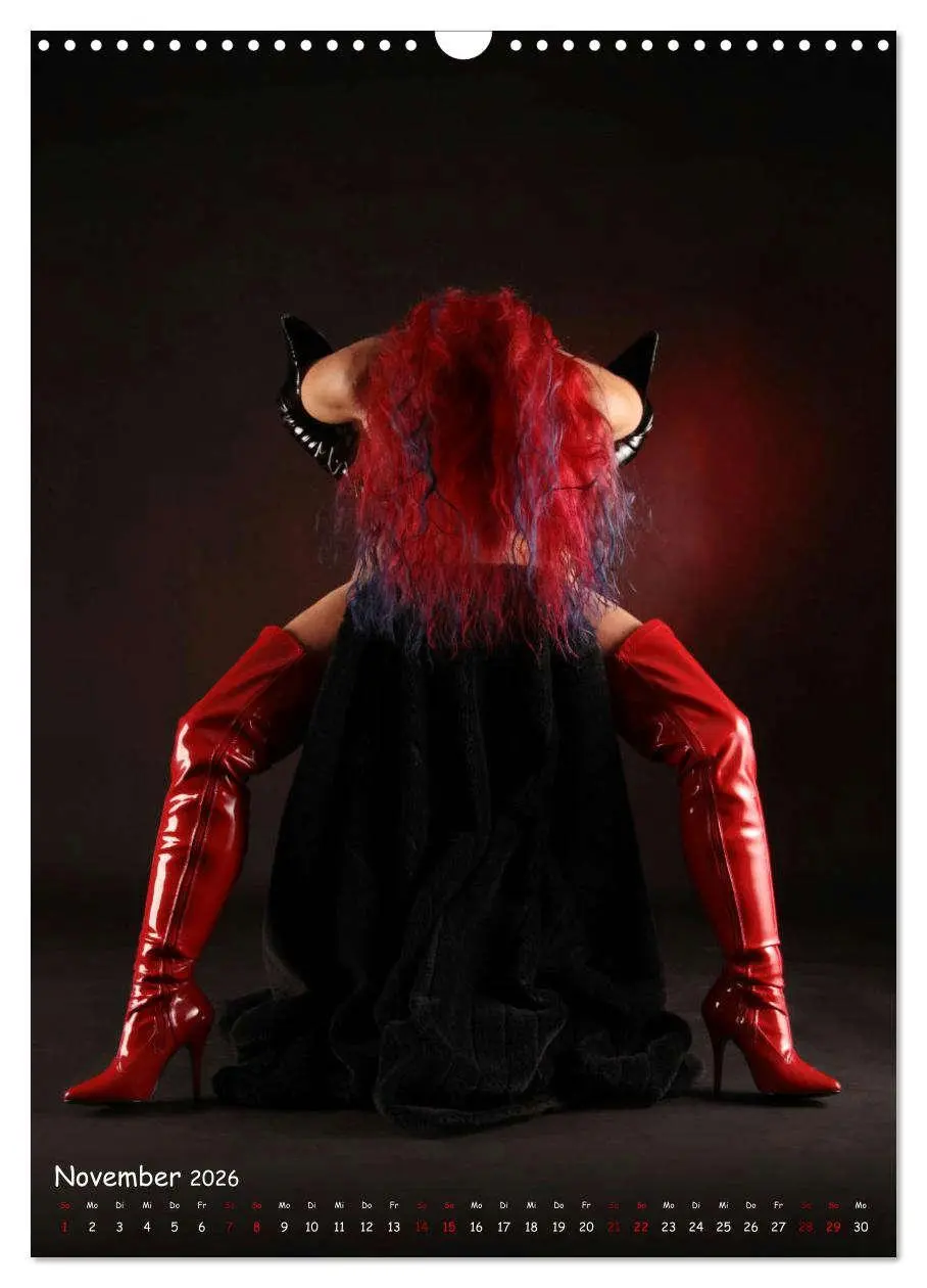 Bild: 9783457269602 | Latex und Leder Outfits (Wandkalender 2026 DIN A3 hoch), CALVENDO...