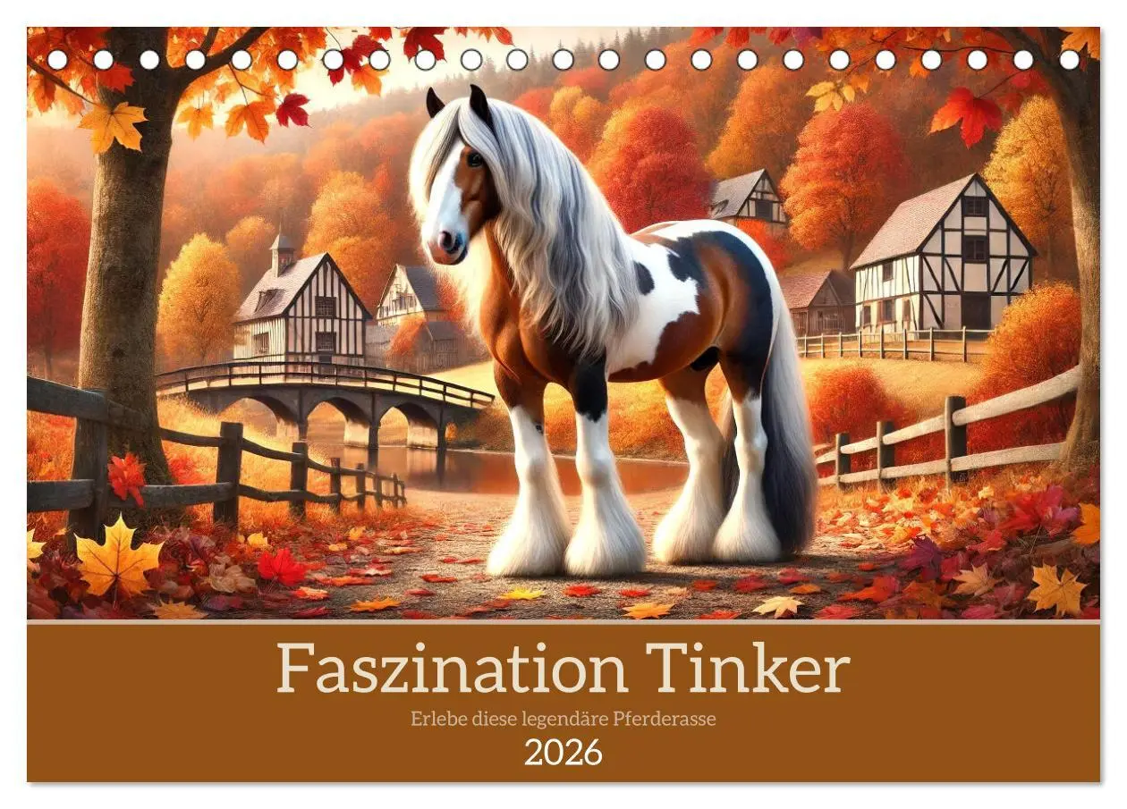 Cover: 9783457339602 | Faszination Tinker (Tischkalender 2026 DIN A5 quer), CALVENDO...