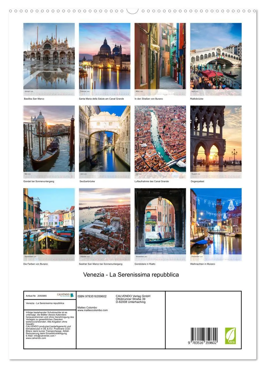 Bild: 9783516359602 | Venezia - La Serenissima repubblica (hochwertiger Premium...