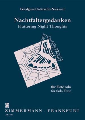 Cover: 9790010349602 | Nachtfaltergedanken | Flöte., Dt/engl/frz | Göttsche-Niessner | Buch