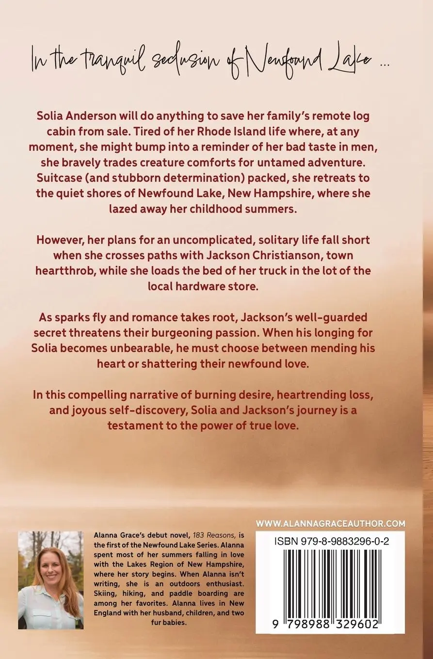 Rückseite: 9798988329602 | 183 Reasons | Alanna Grace | Taschenbuch | Englisch | 2023