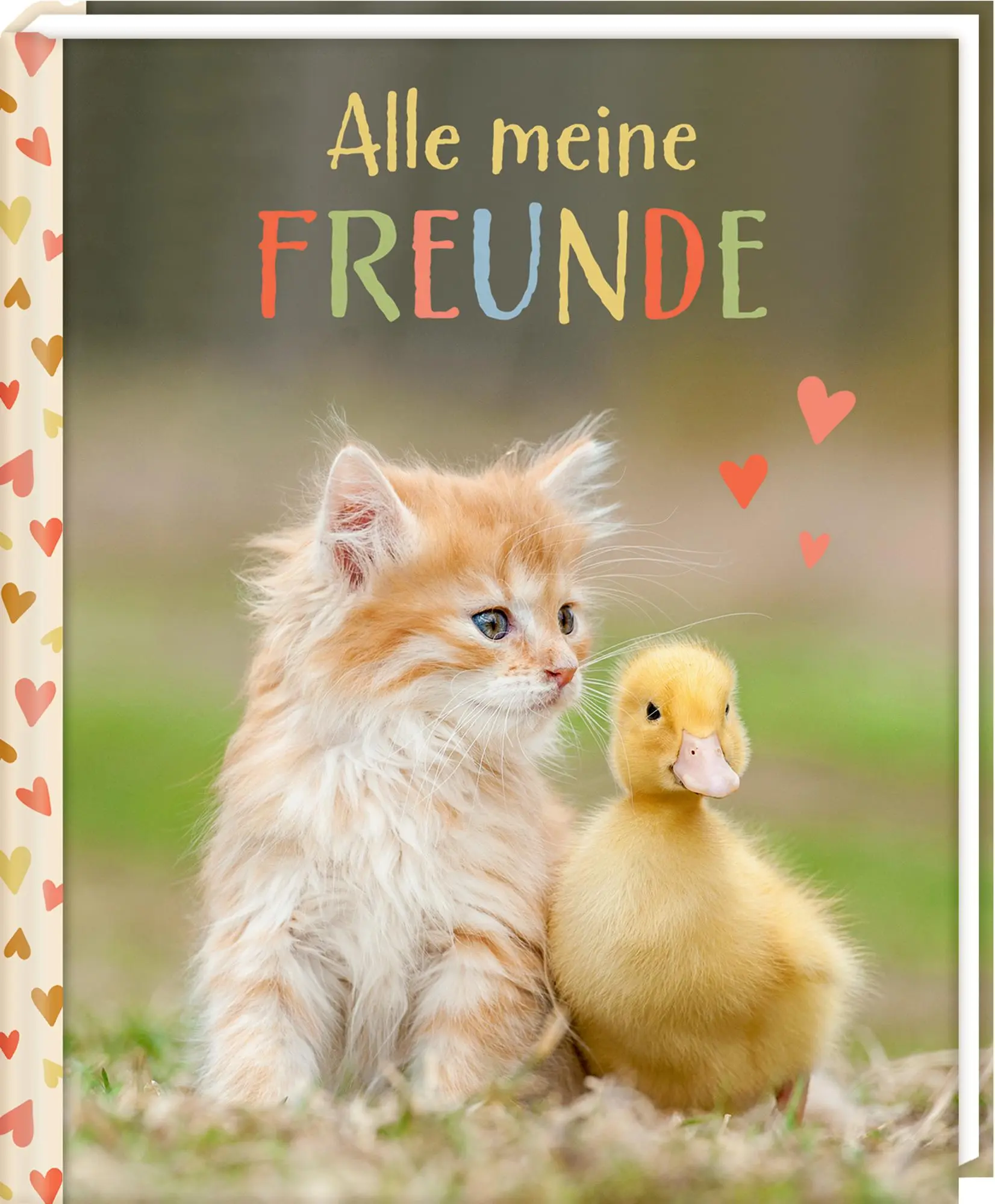 Cover: 4050003959702 | Freundebuch - Alle meine Freunde | mit über 100 Stickern - Tierkinder