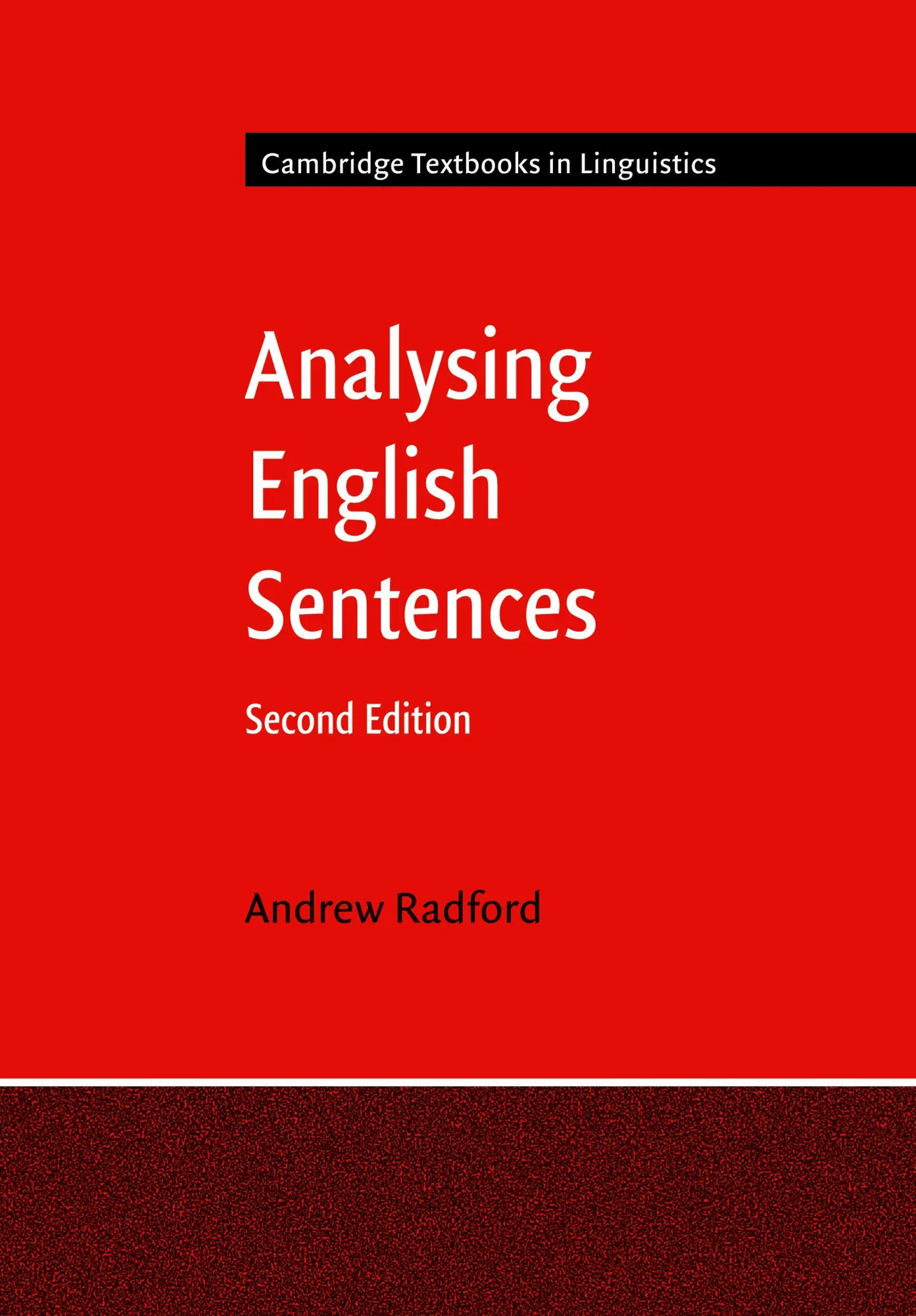 Cover: 9780521669702 | Analysing English Sentences | Andrew Radford | Taschenbuch | Englisch