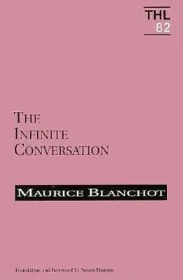 Cover: 9780816619702 | Infinite Conversation | Maurice Blanchot | Taschenbuch | Englisch