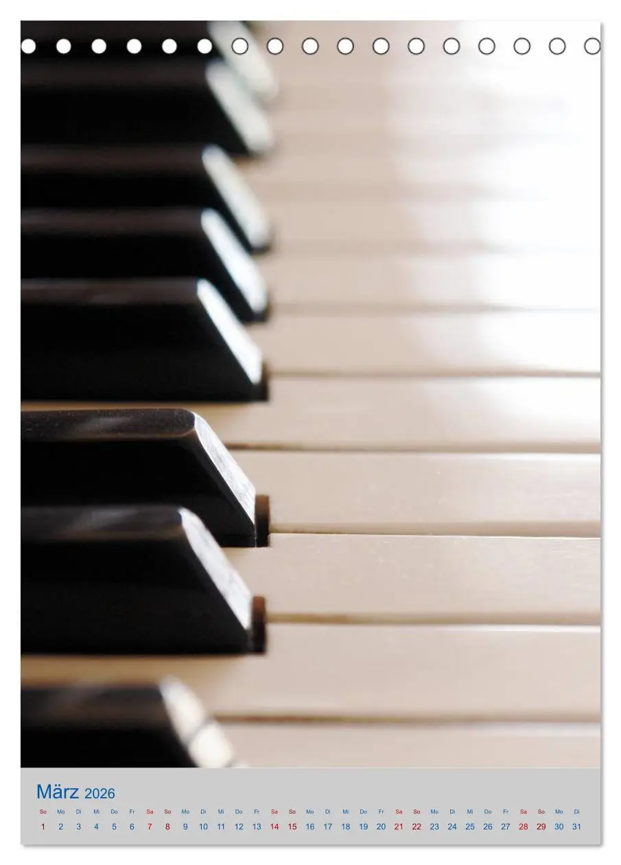 Bild: 9783516419702 | Instrumente - Musikalisch durch das Jahr (Tischkalender 2026 DIN A5...